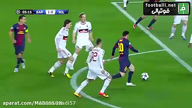 حرکات محشر لیونل مسی