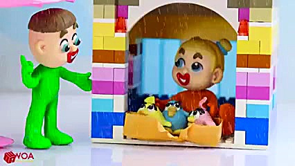 کلیپ بچه گانه شاد خمیر بازی :...