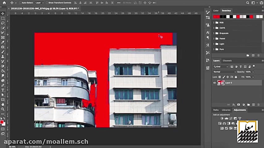 آموزش فتوشاپ مقدماتی  بخش اول