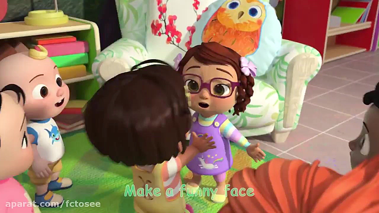 کارتون کوکوملون | آهنگ چهره خن...