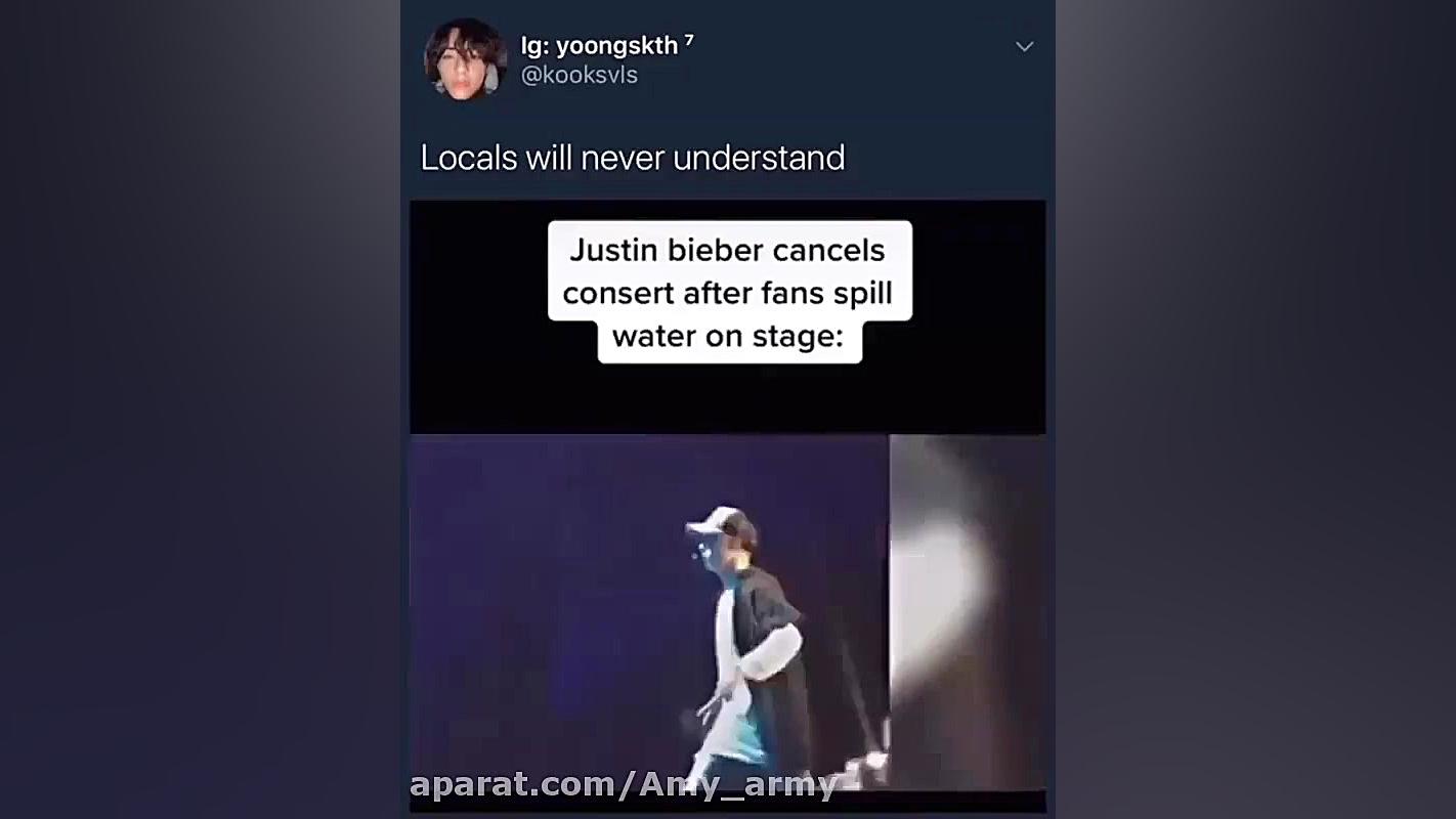 فرق بین جاستین بیبر و جانگ کوک...