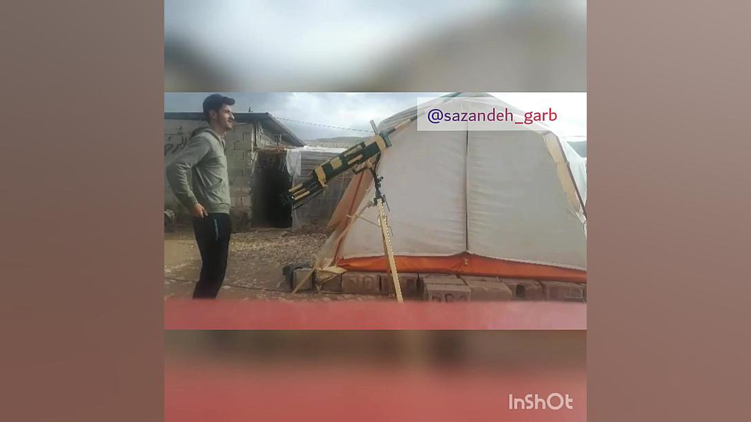 اسلحه دوشکا دست ساز. ساخت دست...