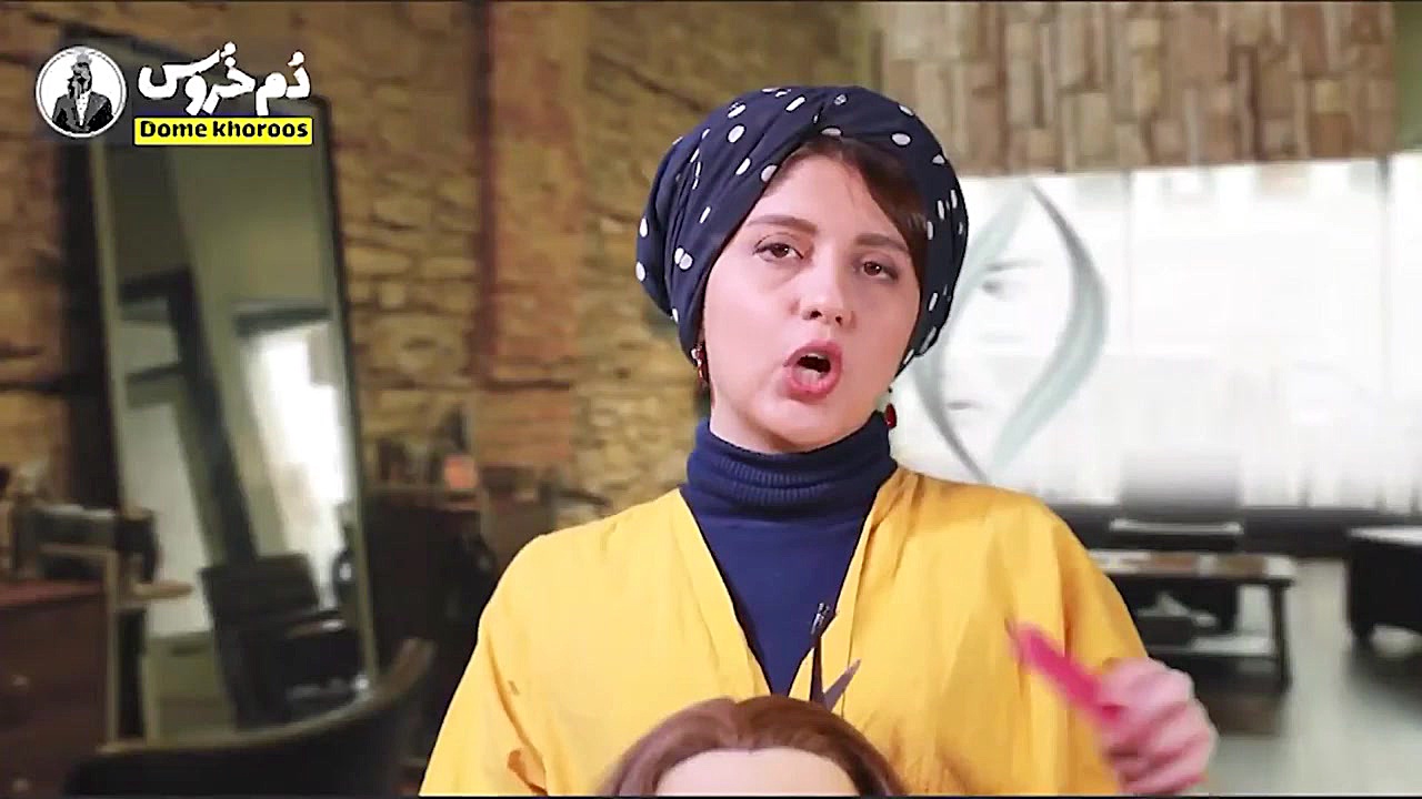 طنز ایرانی دم خروس  میز توالت...