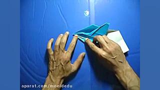 کاردستی هواپیمای کاغذی اف 16...