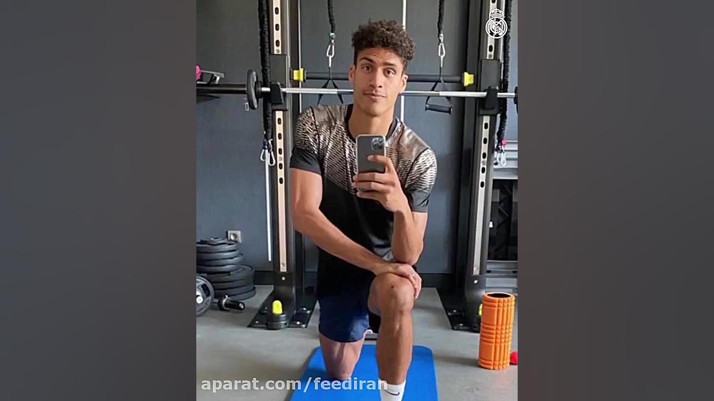 بازیکنان رئال مادرید در خانه ب...