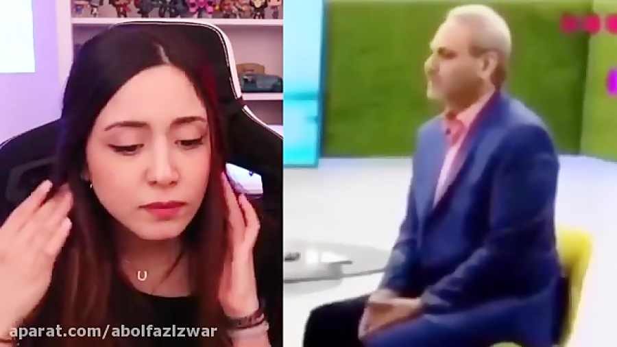 میا و کوروش با چالش نخندیدن!