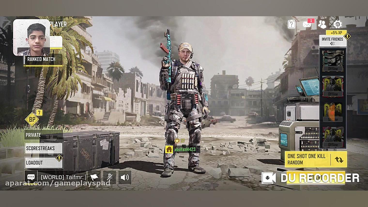 گیم پلی کال اف دیوتی همراه mvp...