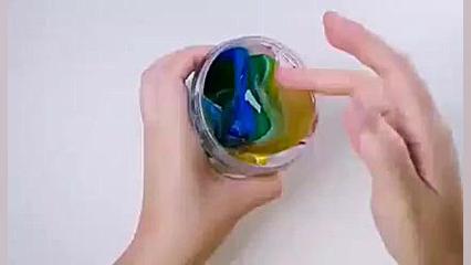 بازی با اسلایم کیوت^^