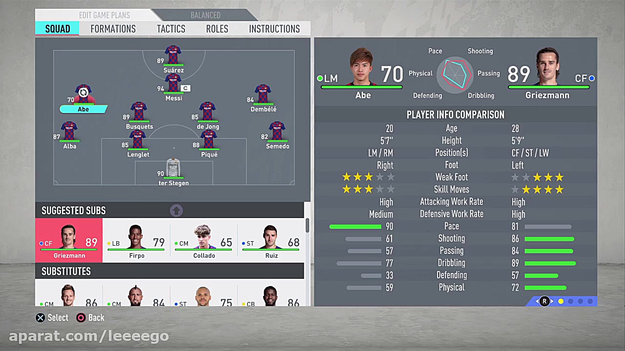 بازگشت من با فیفا قسمت 1 ترکیب...