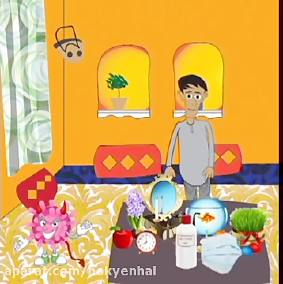 نوروز 99 انیمیشن طنز کرونا