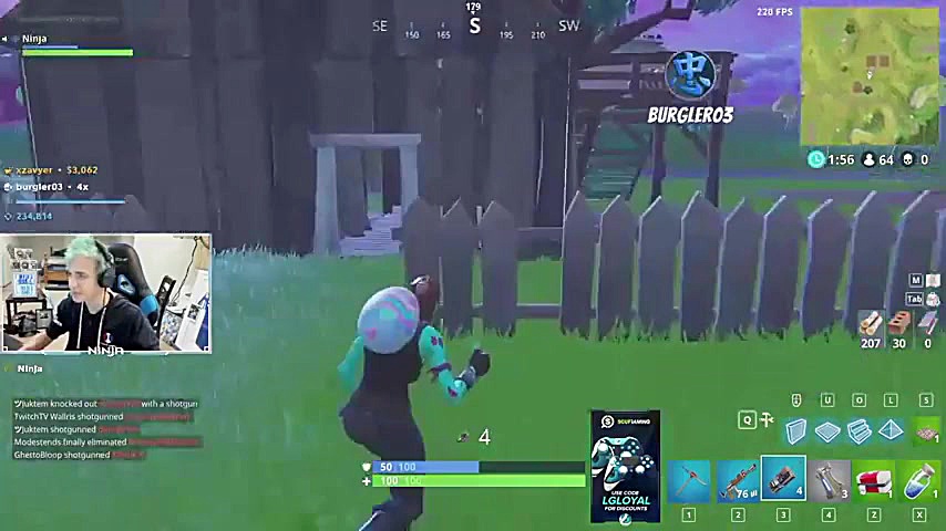 گیم پلی فورتنایت  نینجا پرو پل...