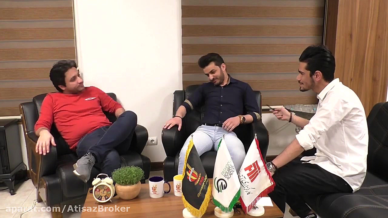 صندلی داغ با حضور مازیار فتحی...