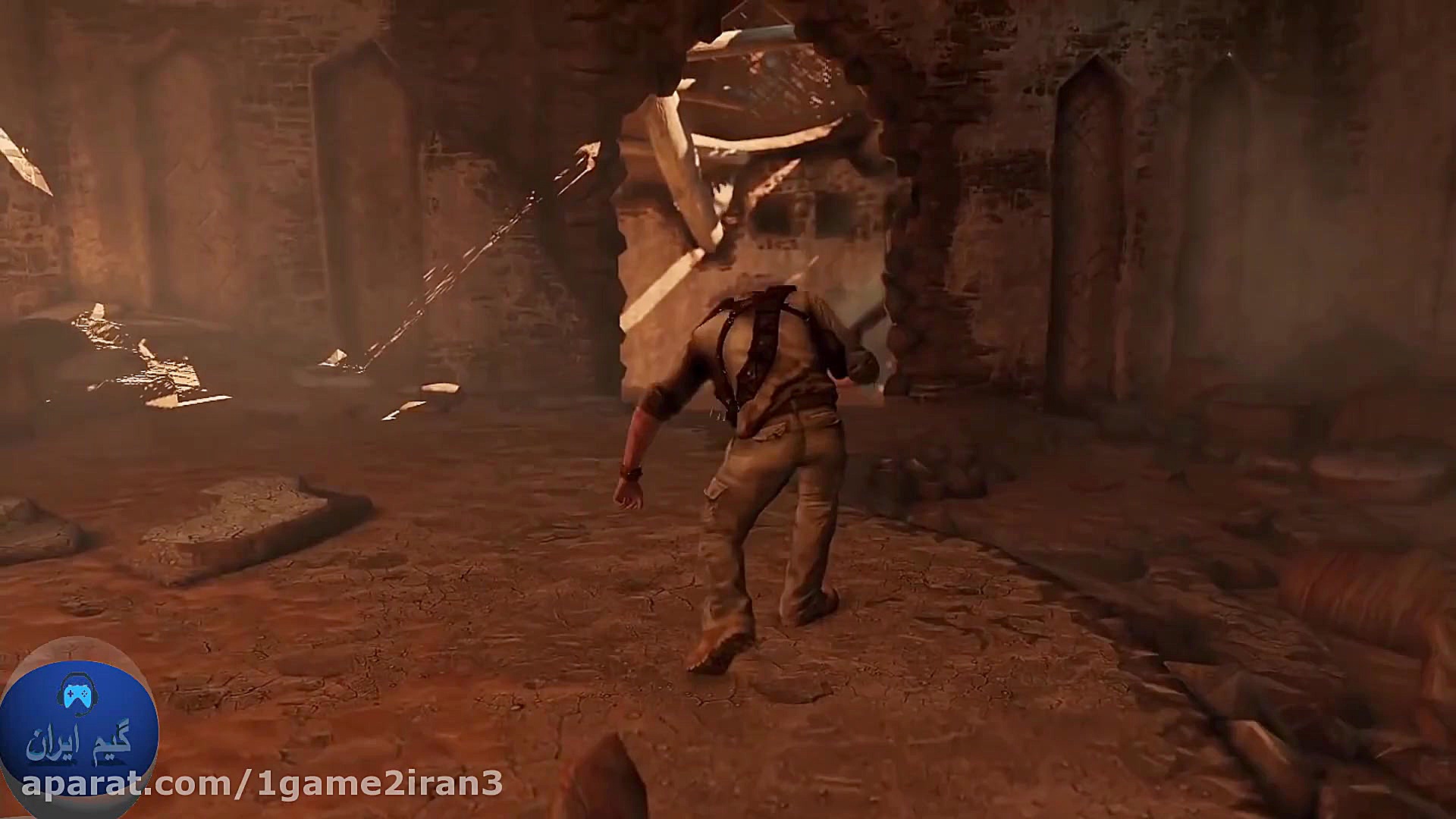 گیم پلی بازی uncharted 3 drake...