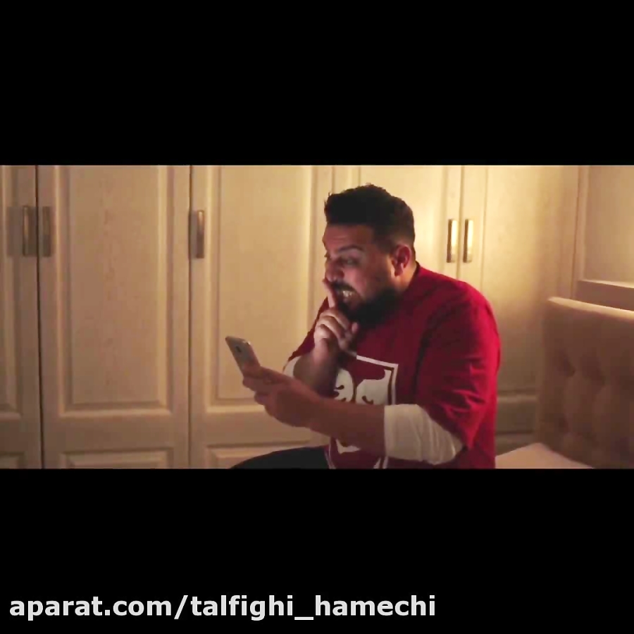 پسره شب یواشکی رفت تو تخت دختر...