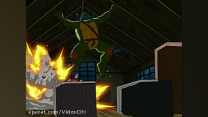 کارتون لاک پشت های نینجا با دو...