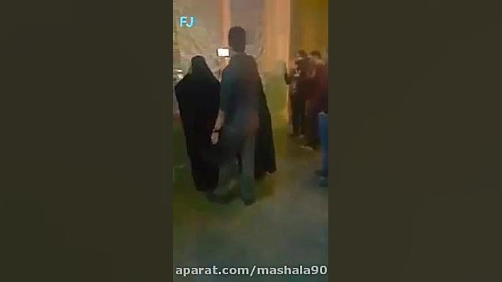 نفرین جوشکارِ درب حرم در قم تو...