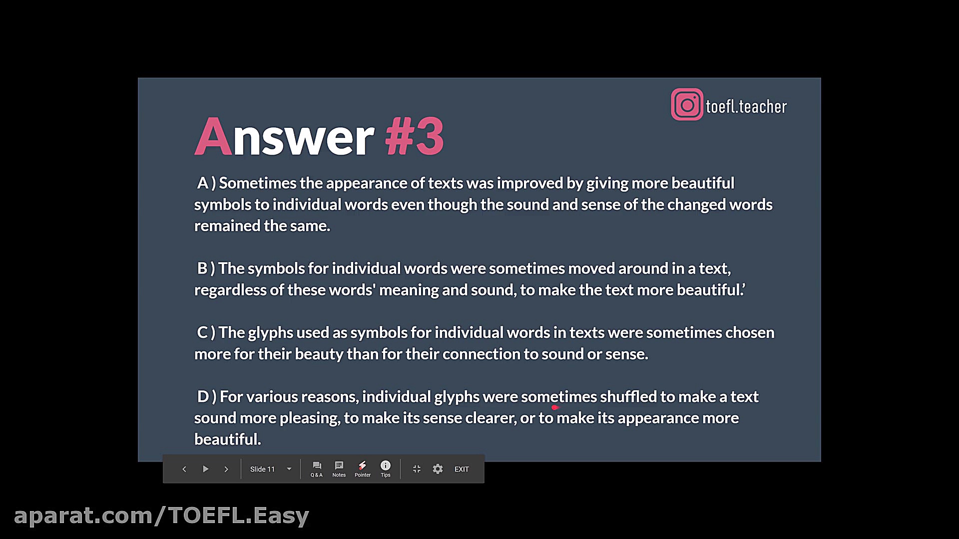 ریدینگ تافل  استراتژی تست زدن...