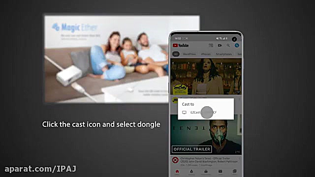 آموزش انتقال تصویر تلفن های ان...