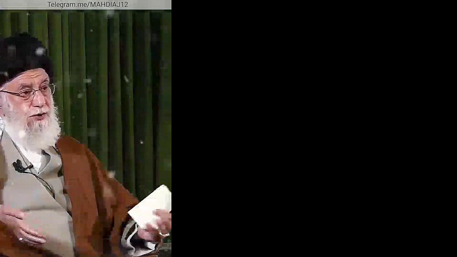 استوری استغاثه امام خامنه ای