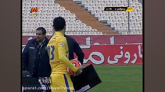 کلیپ لحظه بغض جواد خیابانی در...