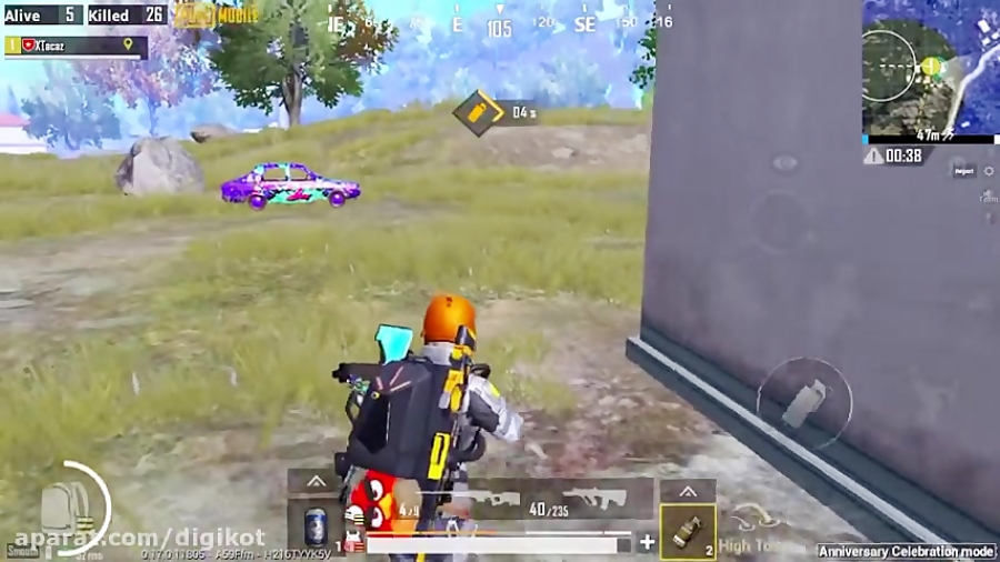 گیم پلی پابجی موبایل  PUBG MOB...