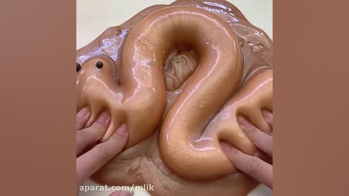 اسلایم کرمی!!