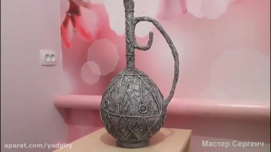 آموزش ساخت ظرف باستانی