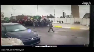 در عراق زوار بر نیروهای امنیتی...