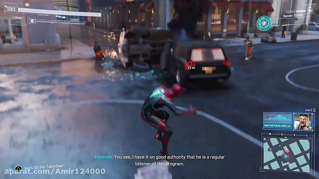 گیمپلی بازی marvel spider man(...