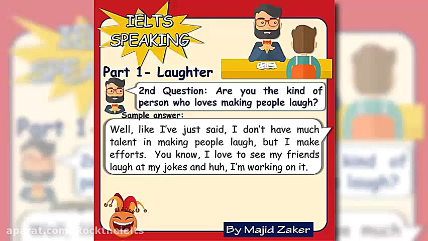 IELTS Speaking  Part 1  Laught...