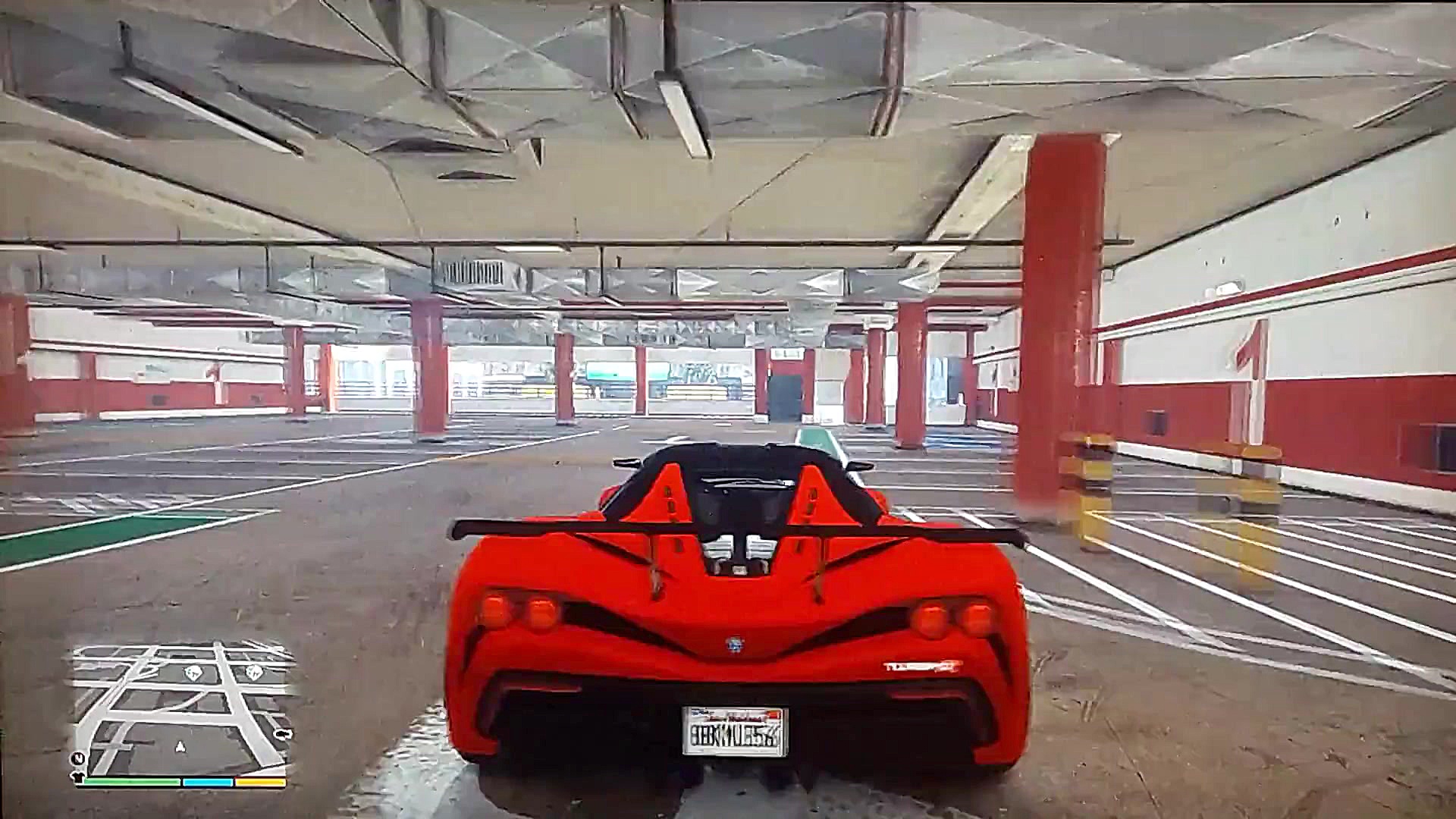 مکان دو ماشین اسپرت شده در جی...