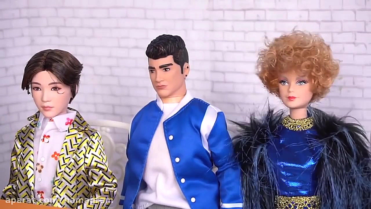 کارتون باربی  کلاس های ژیمناست...