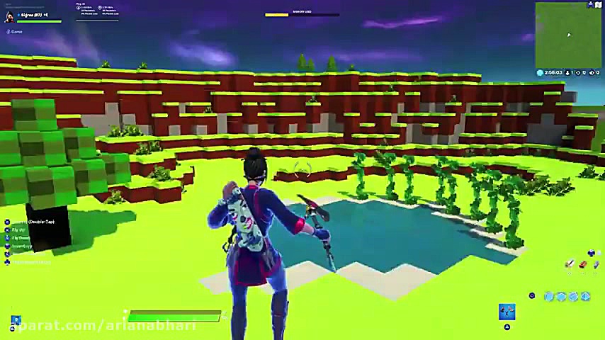 نقشه جدید فورتنایت در ماین کرا...