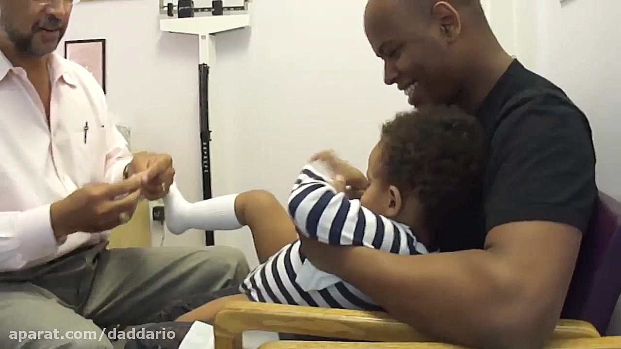 آمپول زدن جالب و خنده دار دکتر...