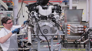 مونتاژ موتور خودروی بنتلی در ا...