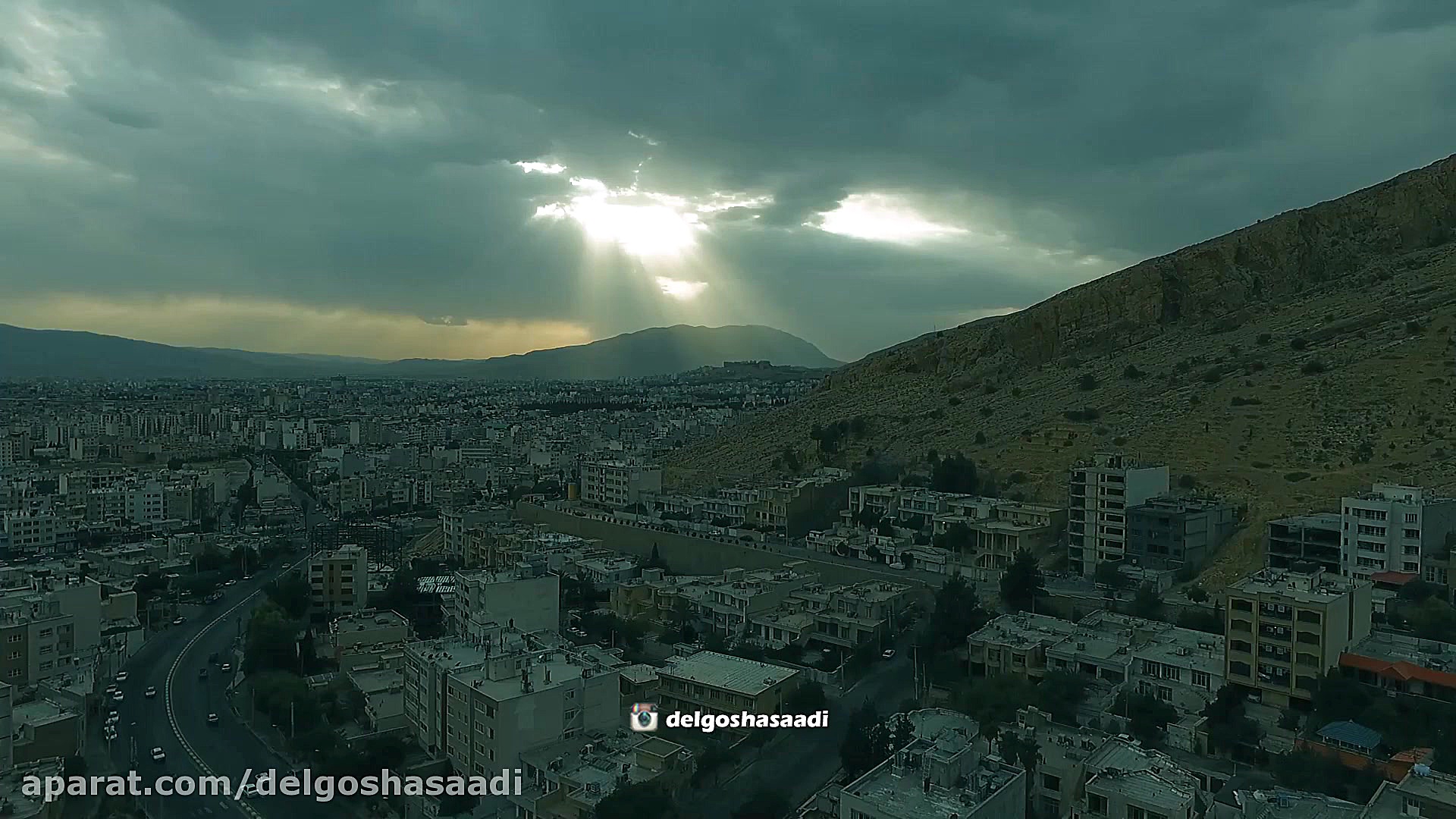 وقتی که سخاوت خورشید در حال غر...