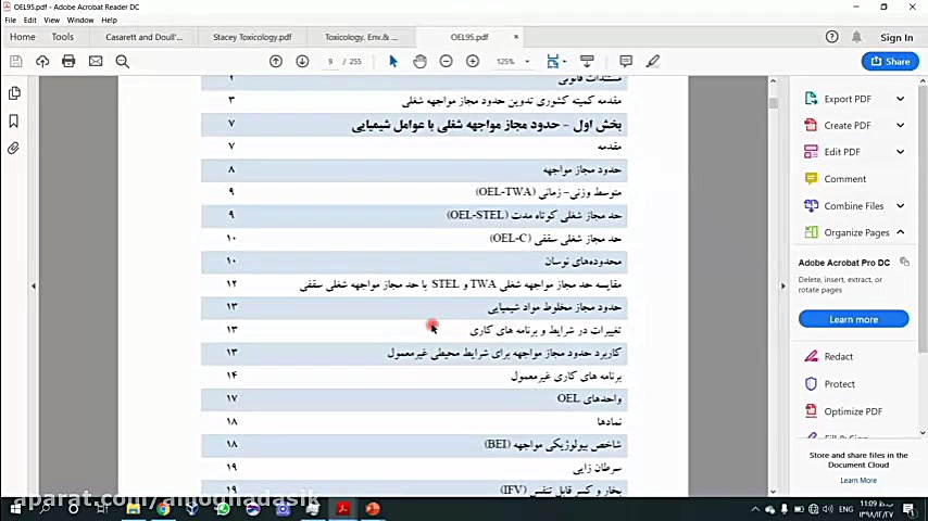 مقدمه بیماری های شغلی