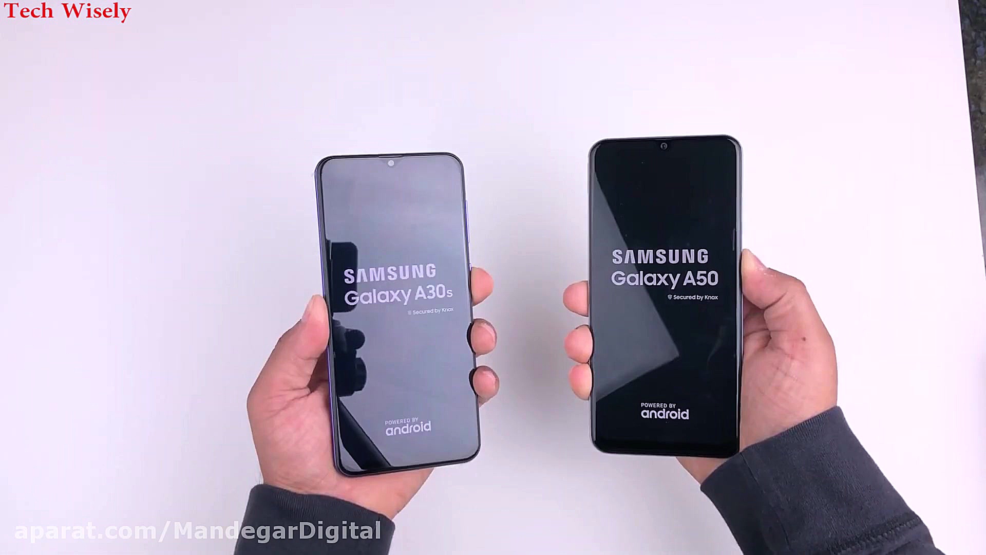 تست سرعت گلکسی A30s و گلکسی A5...