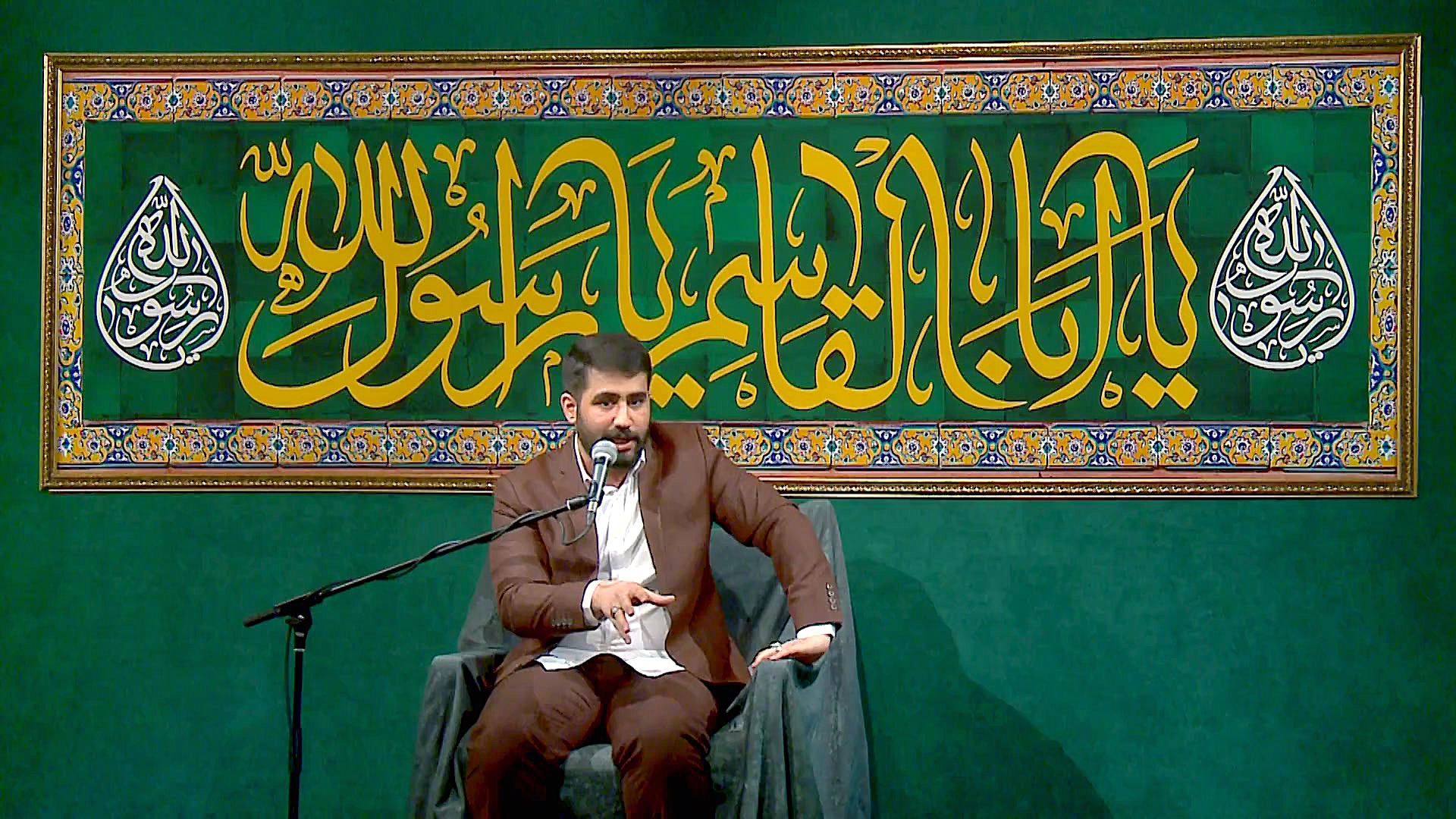 صحبت کربلایی حسین طاهری