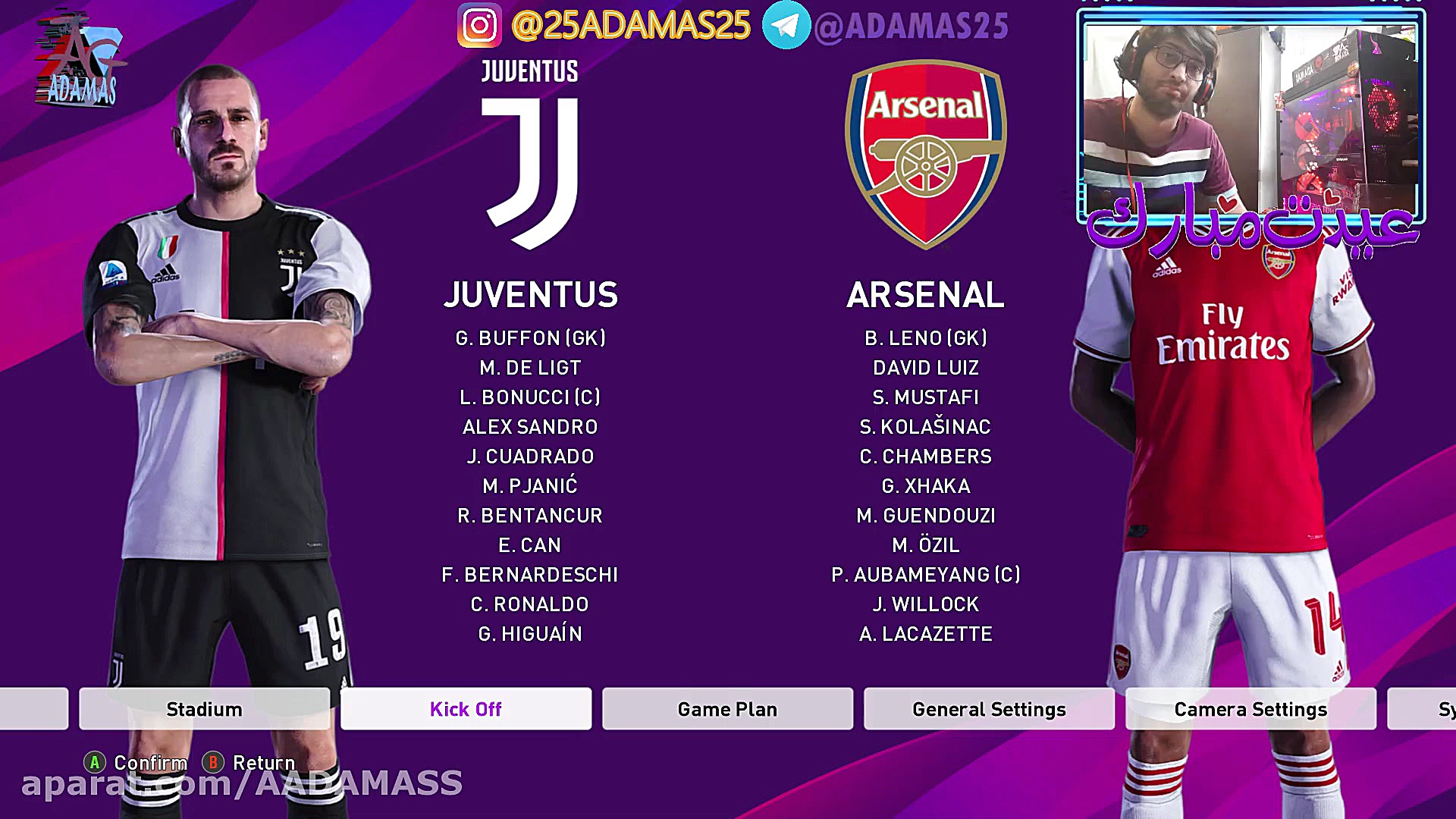 گیم پلی فوتبالی خفن pes 2020 ب...