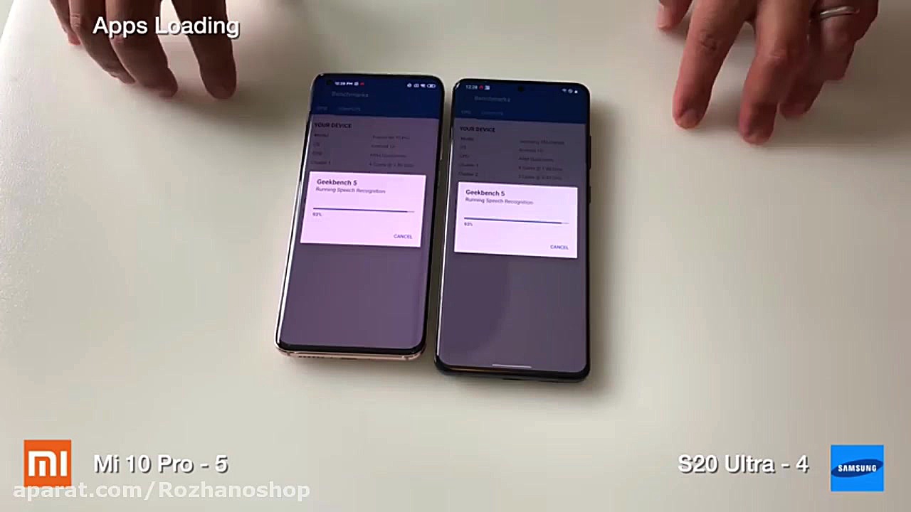 مقایسه سرعت شیائومی می 10 پرو...