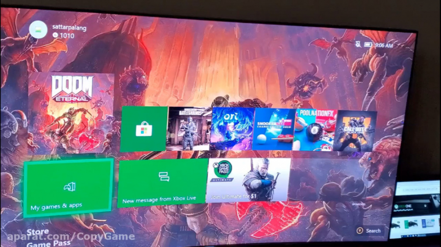 گیم پلی بازی DOOM ETERNAL روی...