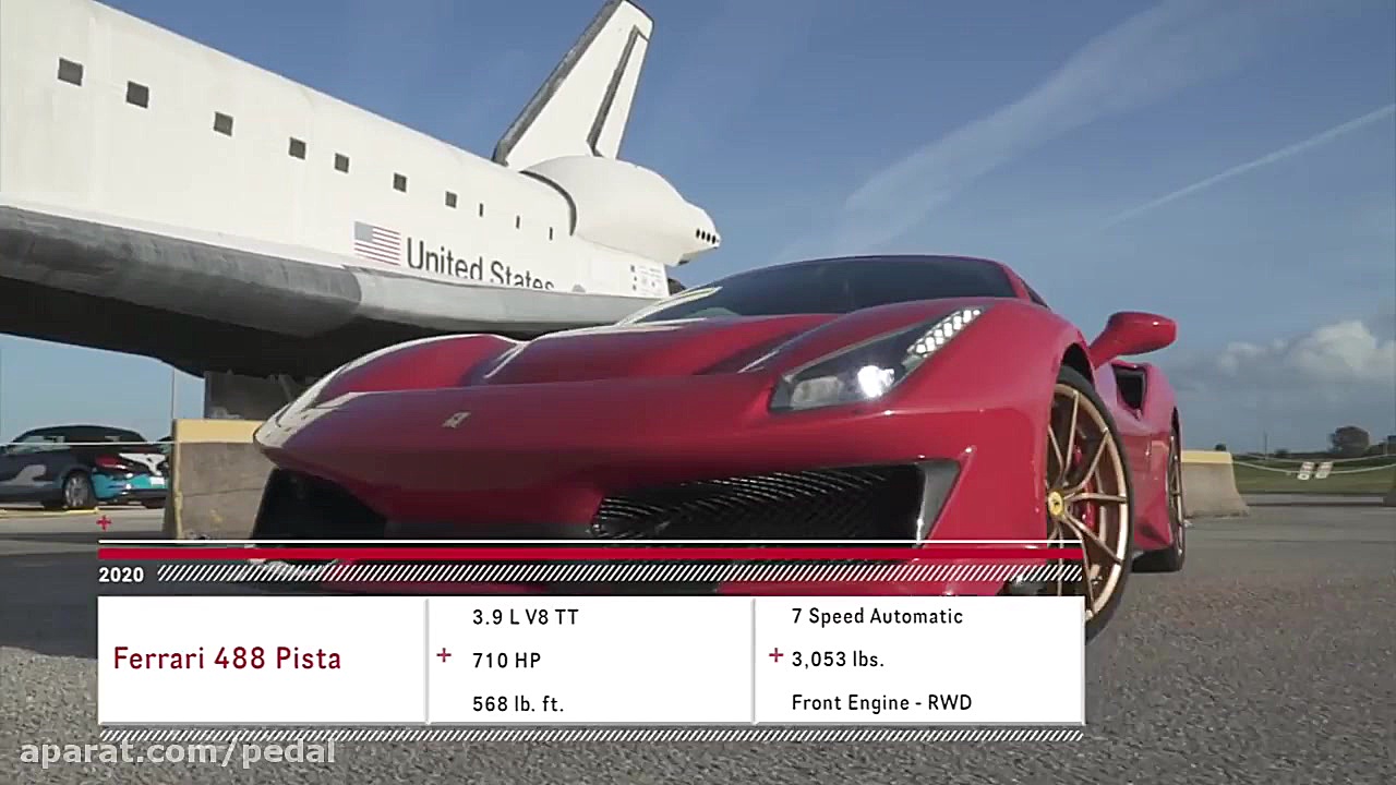 تست سرعت فراری 488 پیستا