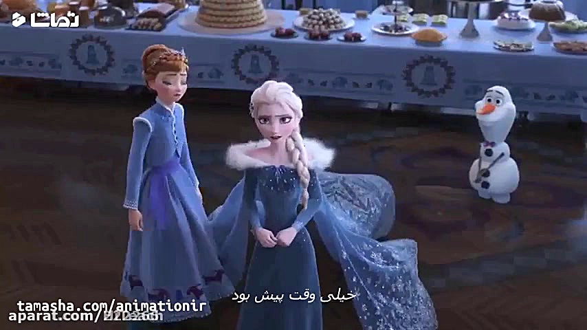 آهنگ انیمیشن کوتاه اولاف یخ زده ۲۰۱۷ Olaf&lsquo;s Frozen Adventure دوبله فارسی زمان168ثانیه