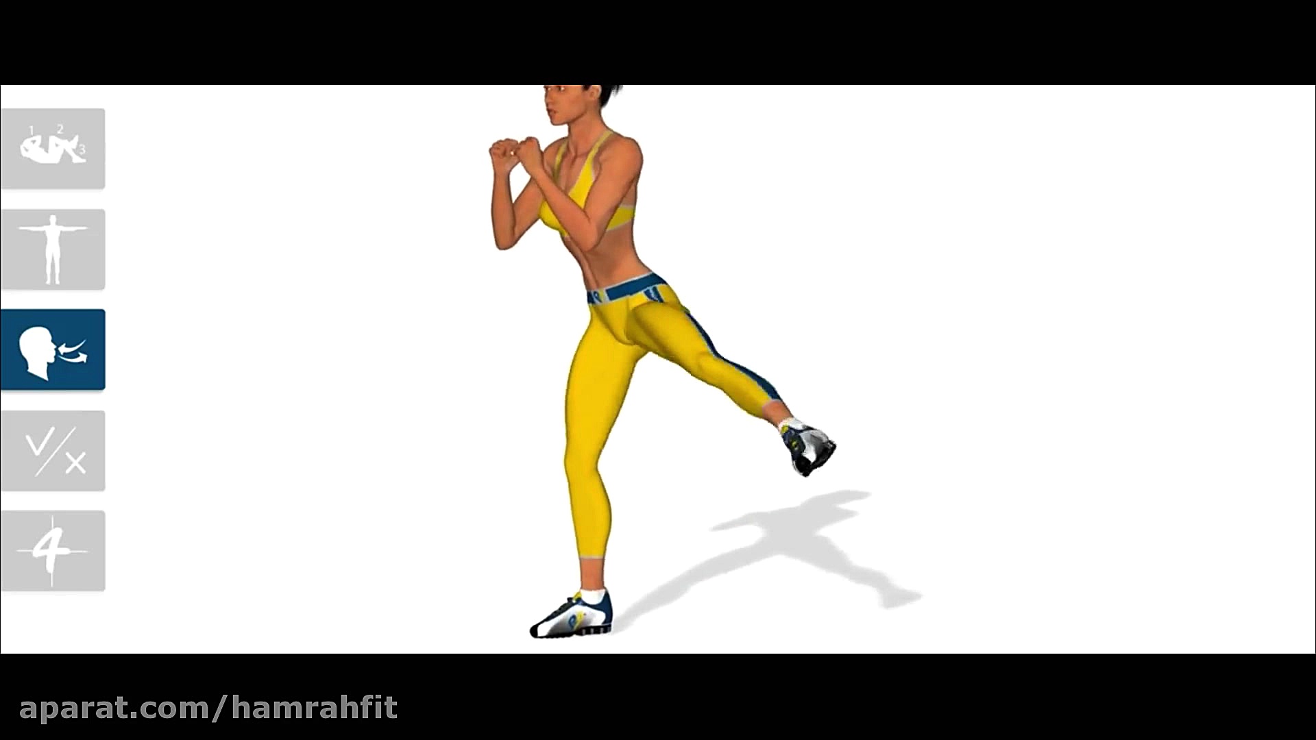 تمرین تقویت عضلات ران و باسن د...