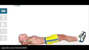 تمرین موثر تقویت عضلات زیر شکم...