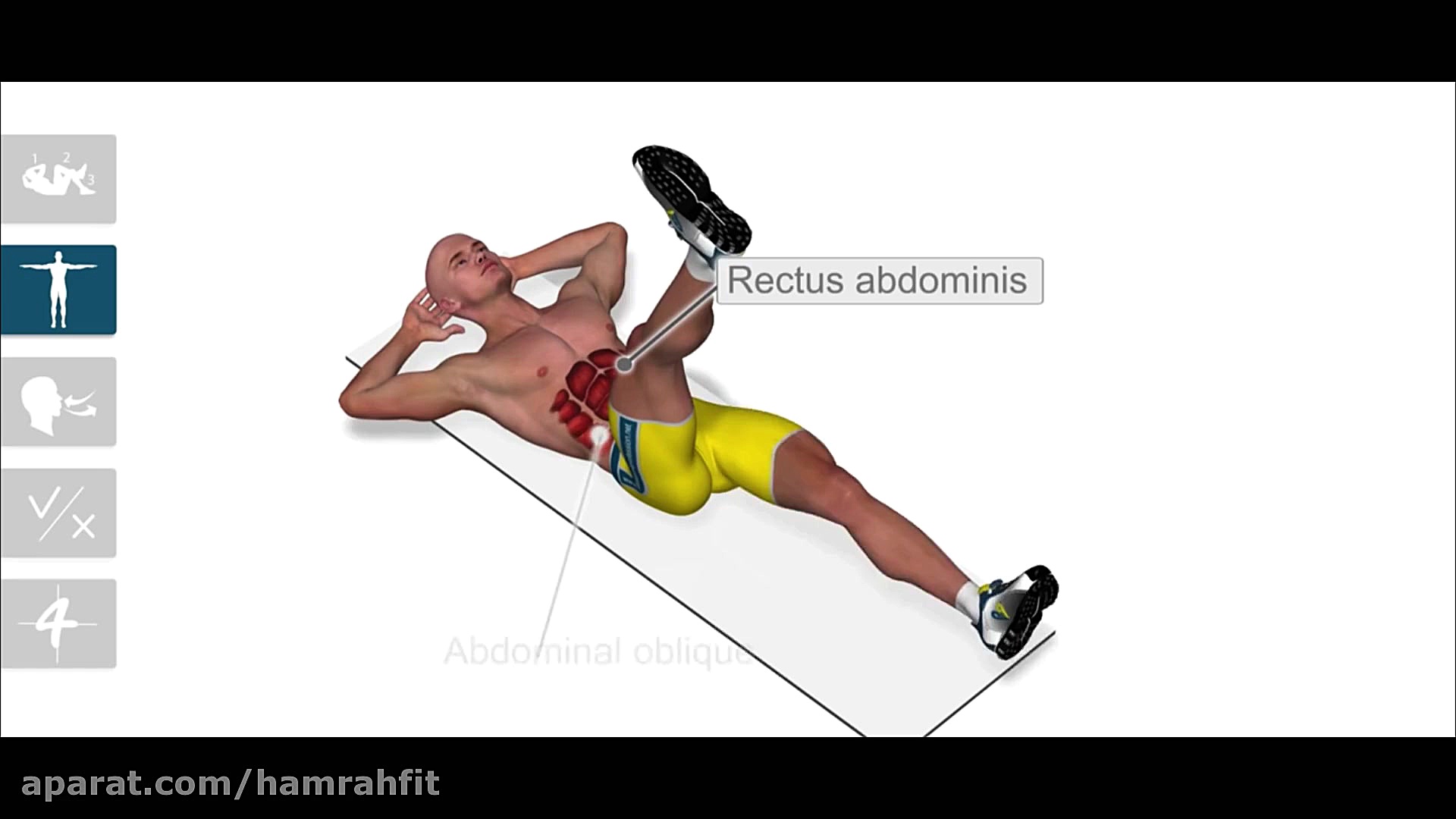 تمرین موثر تقویت عضلات زیر شکم...