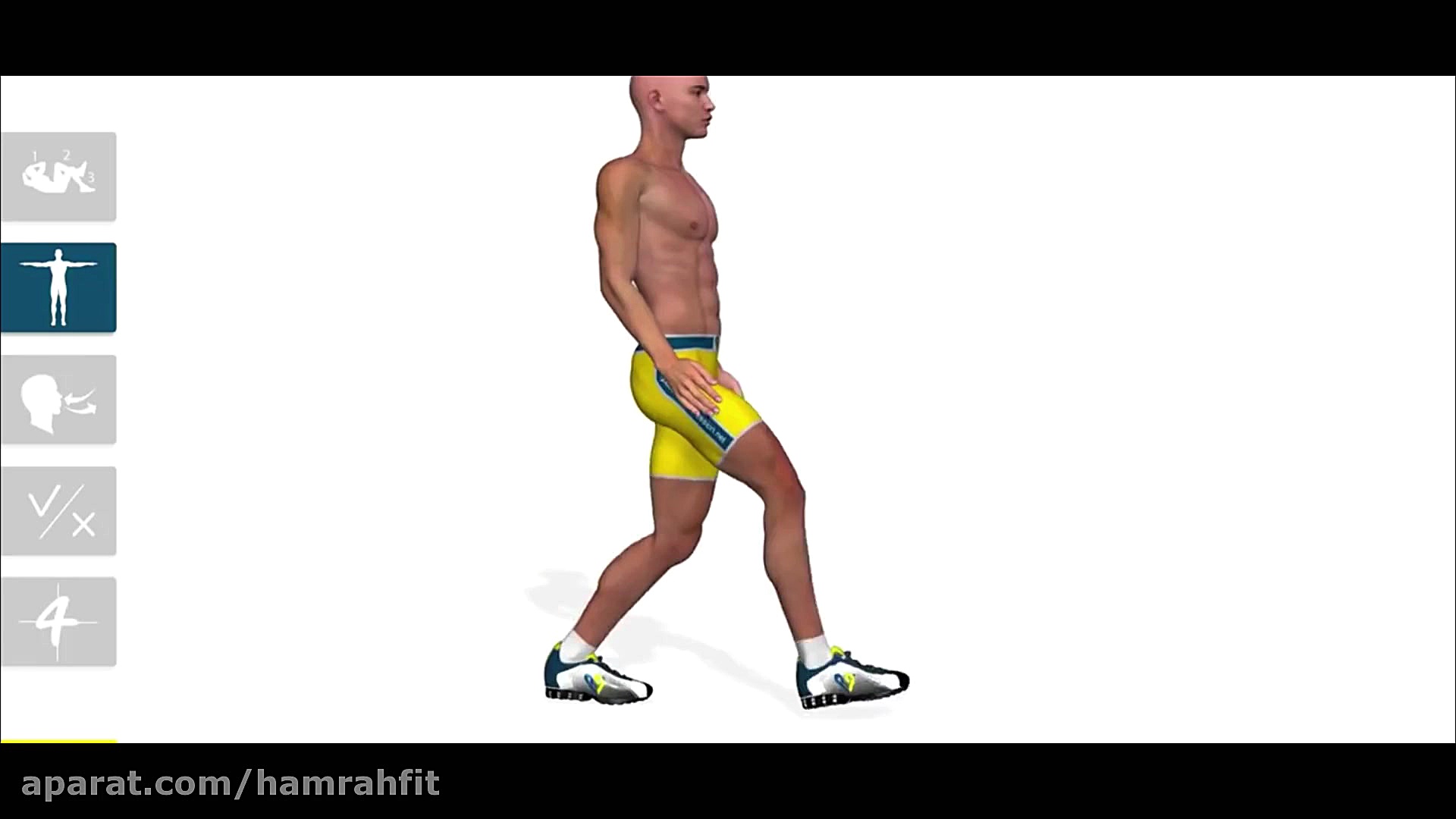 تمرین تقویت عضله چهار سر ران د...