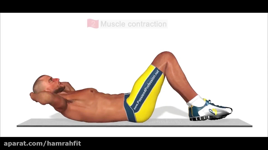 تمرین تقویت عضلات شکم در خانه