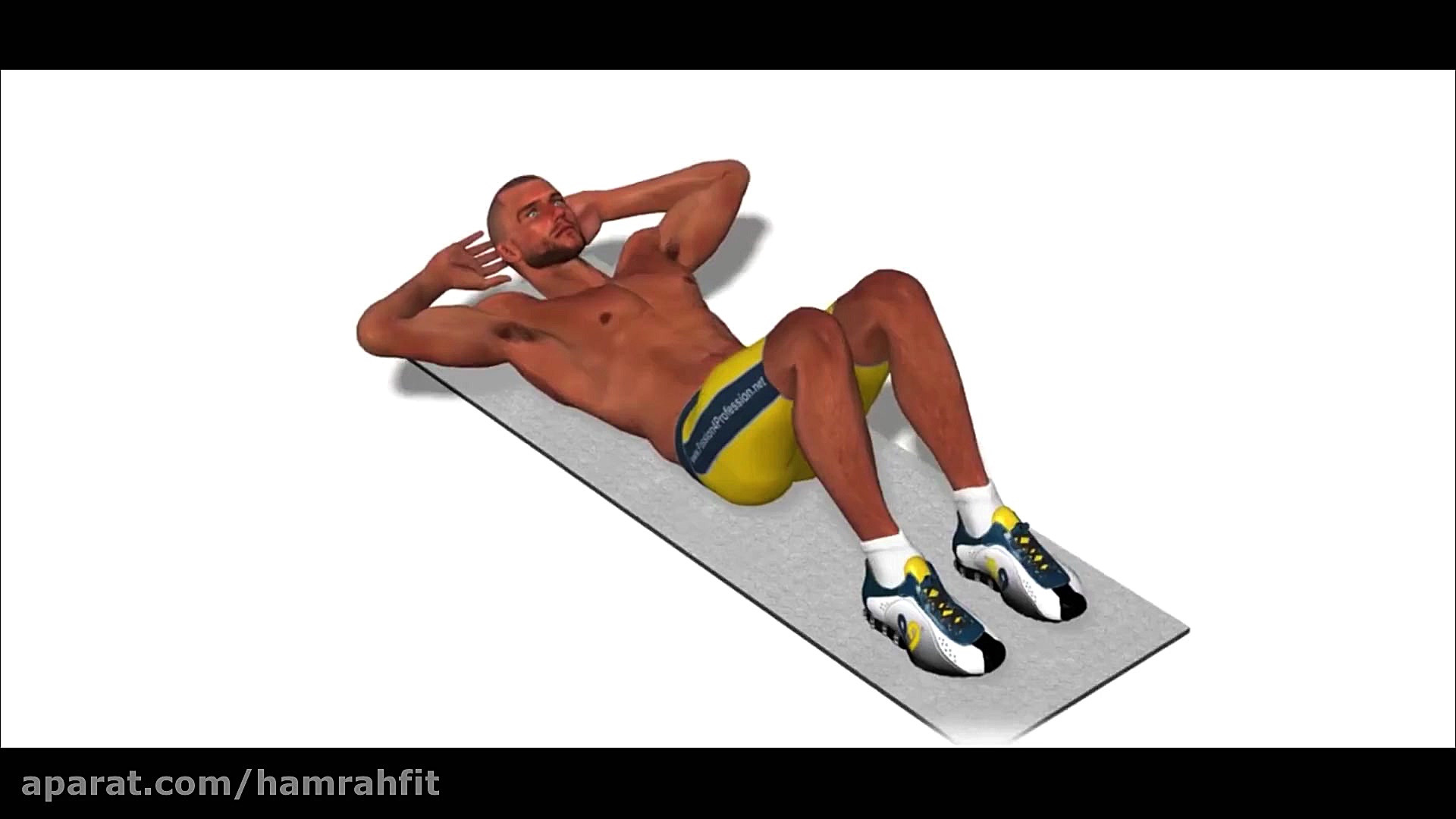 تمرین تقویت عضلات شکم در خانه